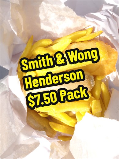 $7.50 Fish & Chips Pack Smith & Wong Henderson — Best Cheap Meal