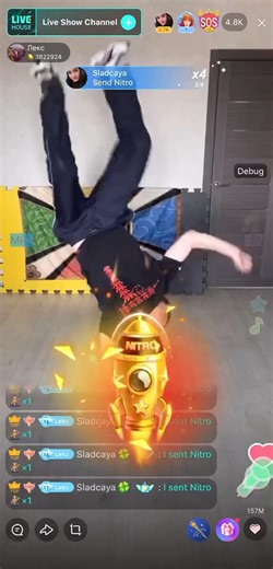 📲Watch me dance and hear my heartbeat🤸 Break dance show from BIGO ID: lekc #bigolivedancer #breakdance #breaking | BIGO LIVE