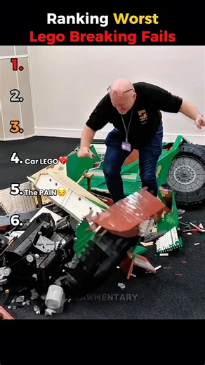 Ranking Worst Lego Breaking Fails😭😭