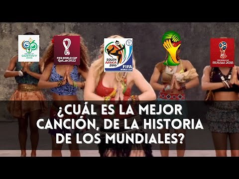 TOP 5: LAS MEJORES CANCIONES DE LOS MUNDIALES 🏆 ⚽️ | #futbol #qatar2022