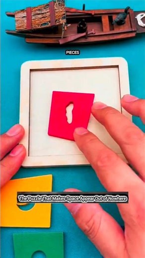 The Puzzle That Makes Space Appear Out of Nowhere#puzzle #viralvideo #ytshorts