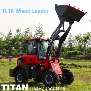 [Hot Item] 0.8 Ton Articulated Compact Small Mini Front End Tractor Wheel Loader with Pallet Fork