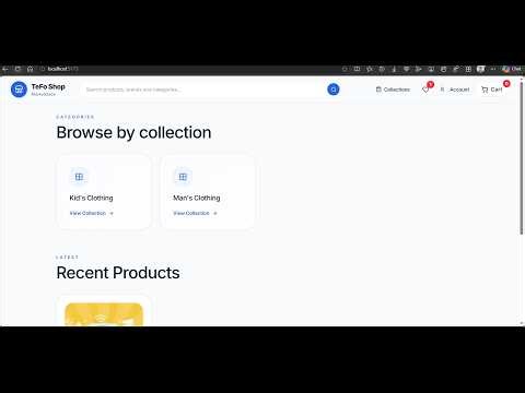 E-Commerce App with Admin Panel | React, Node, TS