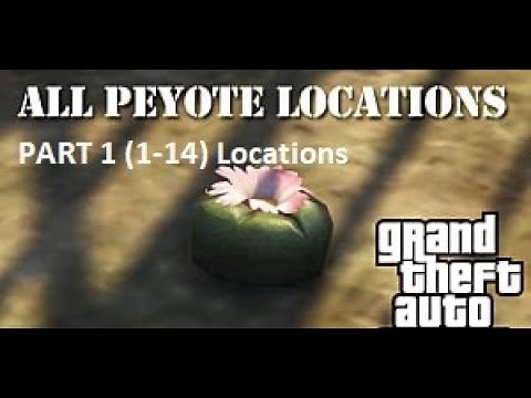 GTA V - Unlock all Animals, Peyote Plant All Locations( Part 1)