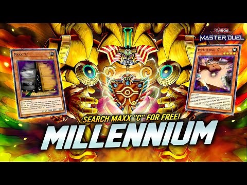 This Millennium Deck Searches Maxx "C" for FREE! Retaliating "C" Combos in MASTER DUEL