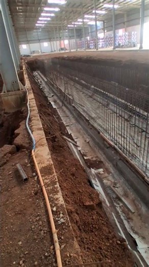 From Ground Up: Industrial Construction Process Revealed!👷‍♂️