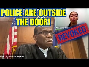 Judge Simpson Revokes Bond & Arrested On Zoom
