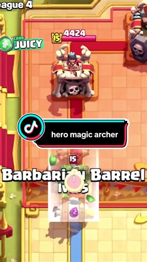 Unreal Magic Archer in Clash Royale Gameplay