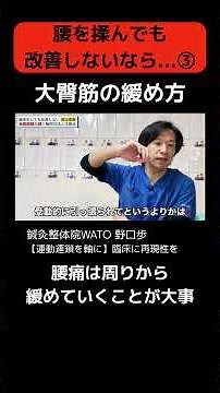 【腰痛治療の基本】胸腰腱膜へのアプローチ方法3 #運動連鎖 #筋膜 #解剖学
