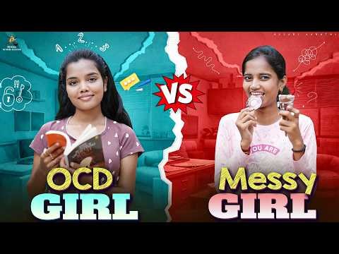 OCD Girl Vs Messy Girl 🤣🤪 || Allari Aarathi ||