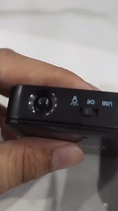 Battery Operated Phone Charger Emergency|USB Battery Powered Power Bank Portable 4 AA Batteries Powered Outlet (Black)