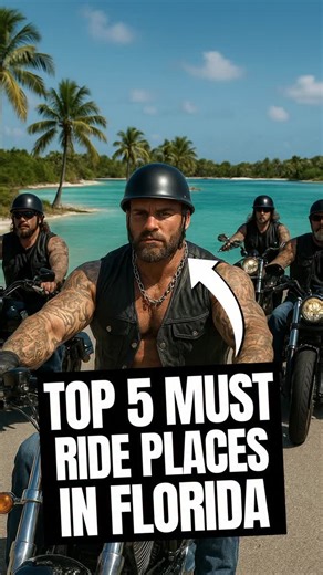DEMONS ROW on Instagram: "🔥 Top 5 Motorcycle Rides in Florida 🏍️ From turquoise waters to swampy backroads — Florida’s got some of the most legendary rides in the country. Which one you ridin’ first? 👇 www.demonsrow.com #bikersofinstagram #bikerlife #bikers #biker #motorcycleclub #harleydavidson #floridabikers #motorcyclerides #motorcycle #bikerlifestyle"