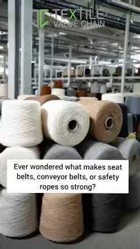 Industrial Yarn Explained | IDY Manufacturing, Properties & Applications #textileindustry