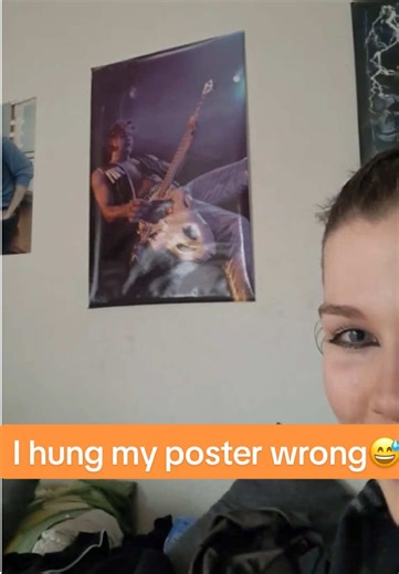 Hilarious Poster Hanging Mistake