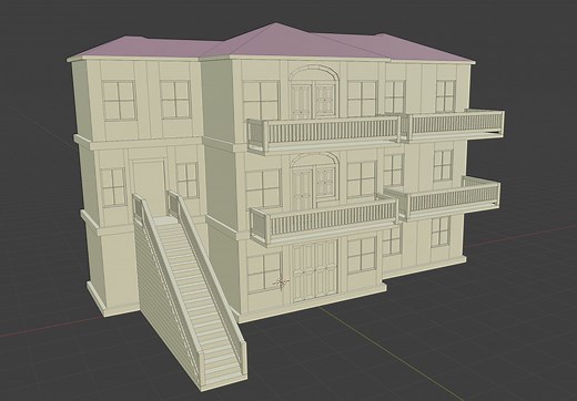 【Blender】背景の建物を効率よくモデリングするアドオン | FUNAYU-visual lab
