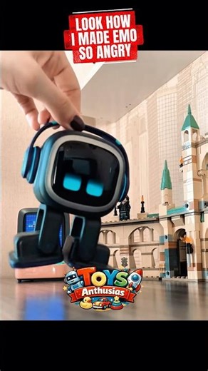 Smart Toy Robot With Facial Emotions And Interactive Reactions