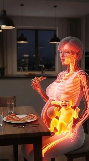 A Bite of Pizza—Inside View During Pregnancy”