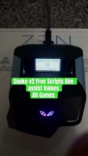 Cronus Zen Free Script Snake v2 Best Aim Assist Values