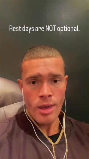 mateo on Instagram: "Rest days aren’t optional—they’re where the magic happens. 💪 Most people think more training = more results. But I’ve seen too many clients spin their wheels (or worse, get injured) because they refused to rest strategically. Your muscles grow OUTSIDE the gym, not inside it. If you’re grinding 6-7 days a week and wondering why your progress stalled, this is your sign. Real recovery = real results. Want my full rest day optimization protocol? DM me “RECOVERY” and I’ll send i