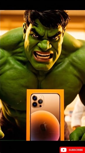 Hulk Buys Iphone 17 Pro max🤯 #hulk #ai #aihulk #aishort #aivideo #aishorts #shorts #trending
