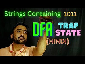 Video 10 - Trap State in DFA | Strings containing 1011 | TOC Masterclass | GATE 2025