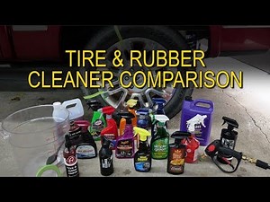Best Tire and Rubber Cleaner Comparison