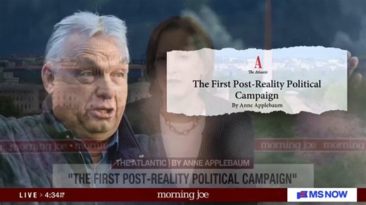 Absolute bombshell. Prominent journalist Anne Applebaum completely exposes Viktor Orban. He dismantled Hungary's democracy, created the most corrupt nation in the EU, and is now using fake Russian propaganda to terrify voters & MAGA movement is actively endorsing him