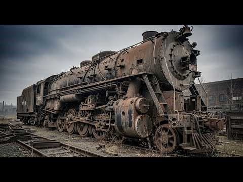 ASMR Car Restoration! Full Restoration 1945 Steam Locomotive from Abandoned State to Looking New