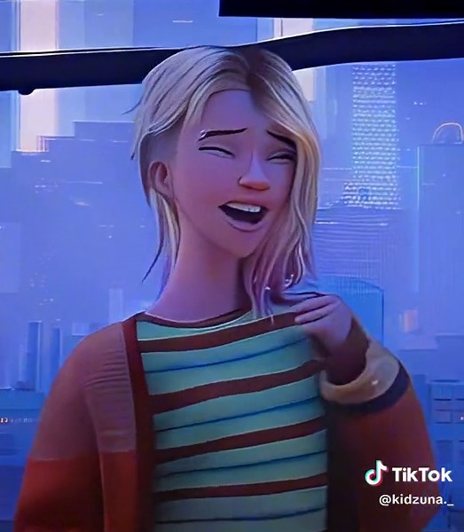 Gwen Stacy in Spider-Man: Across the Spider-Verse Clips