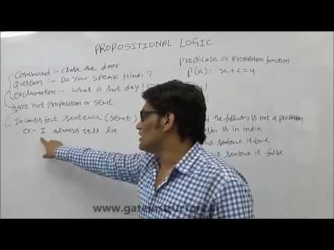 Discrete Mathematics: Propositional Logic Introduction | Predicate Logic | 01