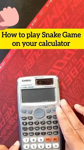 how to find Snake Game in Calculator #maths #brainteasers #foryou
