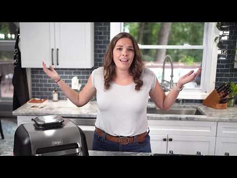Indoor Grill | Hood Up vs Hood Down Cooking (Ninja® Foodi® XL Pro Grill and Griddle)
