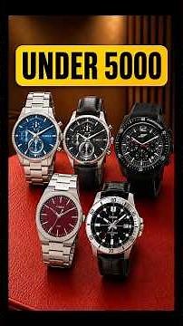 Best Watches Under 5000 For Men 2026 in India - Myntra EORS 2026 Sale 😍