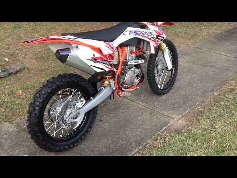 Crossfire CFR250 250cc mx bike overview walk around