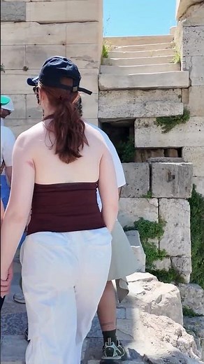 Walking The Acropolis In Athens