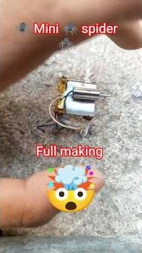🕷️How to Make a DIY Spider Robot at Home 🕷️ (Step by Step) ⚡ | #NK Engineer#viral#spider robot