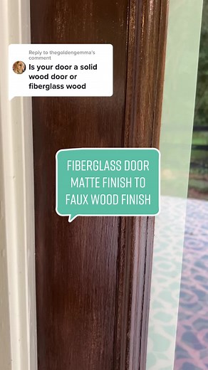 Transforming Fiberglass Doors with Gel Stain Techniques