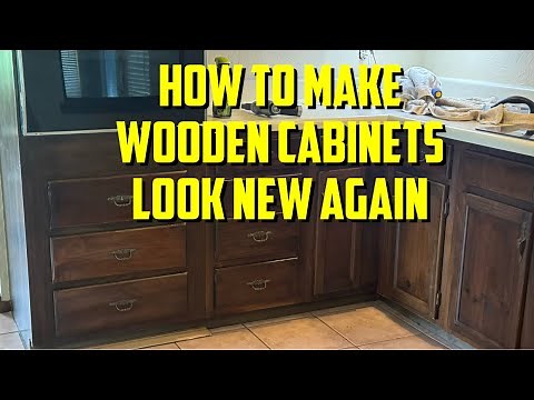 Easy Restoration Of Wooden Kitchen Cabinets