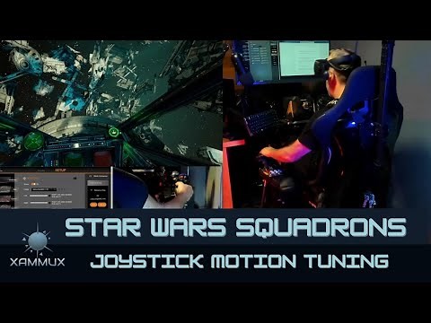 Star Wars Squadrons / Joystick Motion Tuning for Sim Racing Studio