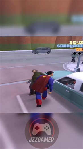 Superman In GTA 3 #superman #grandtheftauto3 #viralgame | JzzGamer