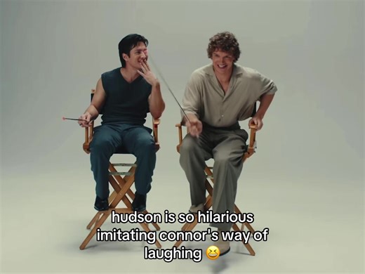 Hudson Williams Mimics Connor Storrie's Hilarious Laugh