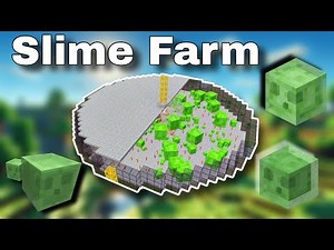 The BEST SLIME FARM in Minecraft! 365,000+ Slime/Hour! Minecraft Bedrock Edition Tutorial