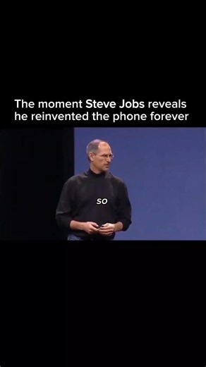 steve jobs on the moment he revealed IPhone.