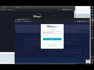 Disney website and Disney Plus account share password if you use the same Email. VERY CONFUSING!!
