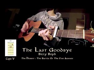 The Last Goodbye - Guitar Lesson (The Hobbit ~ Billy Boyd)