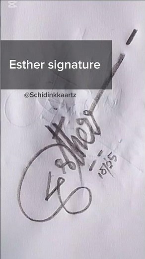 Sign Your Signature 💕 #howto #signature #shorts #viral