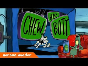 Plankton Watches T.U.F.F. Puppy intro on TV