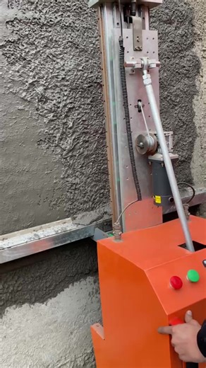 2025 New Construction Equipment Cement Plastering Machine Wall Plastering Robot Rendering Machine