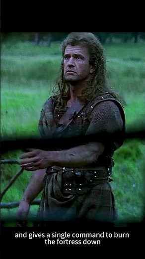 “Burn It.” Wallace Ignites Scotland’s Rebellion!🔥⚔️ #Braveheart #Freedom