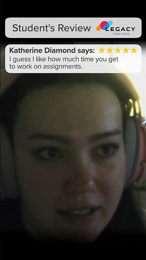 I Like The Way The Lessons Are: Legacy Online School K-12 Reviews